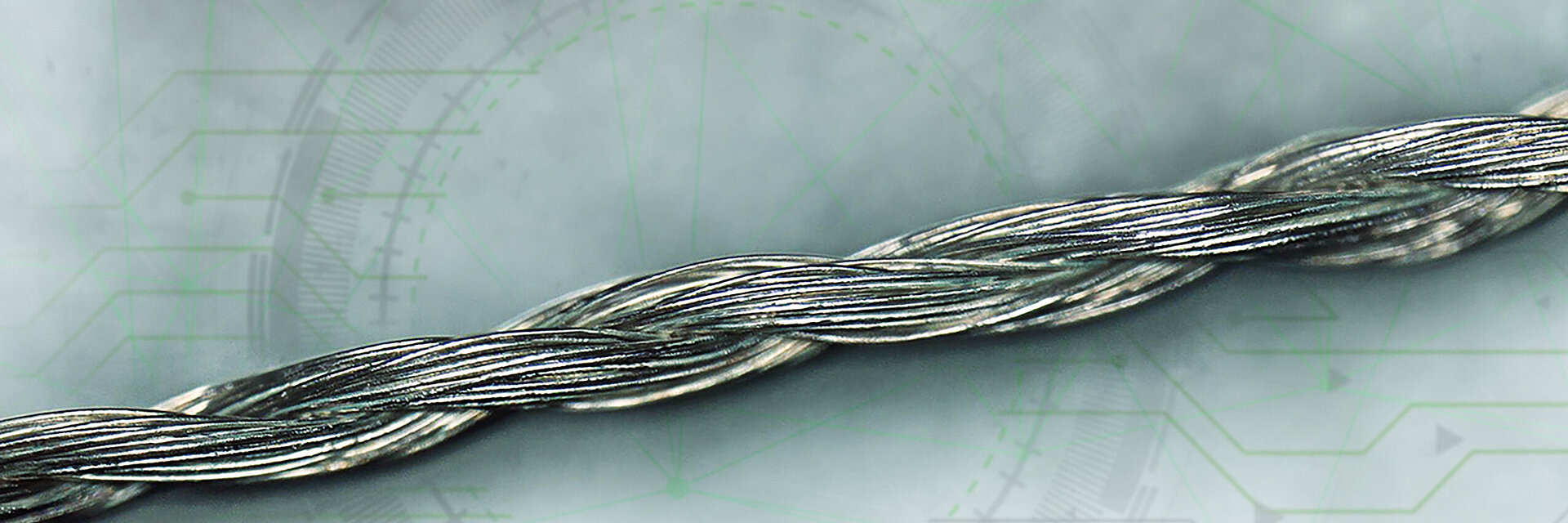 [Translate to Vietnamesisch:] High conductive embroidery thread filament detail