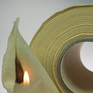 [Translate to Hongkong (Englisch):] Aramid fibre embroidery backing EZEE Fire Fighter