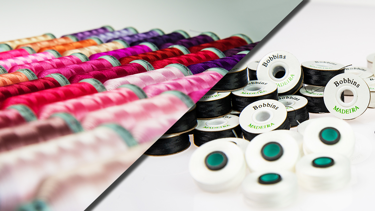 [Translate to Hongkong (Englisch):] Madeira top threads and bobbins for embroidery