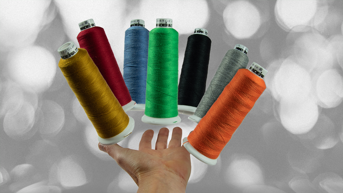 Wool & cotton embroidery  thread range