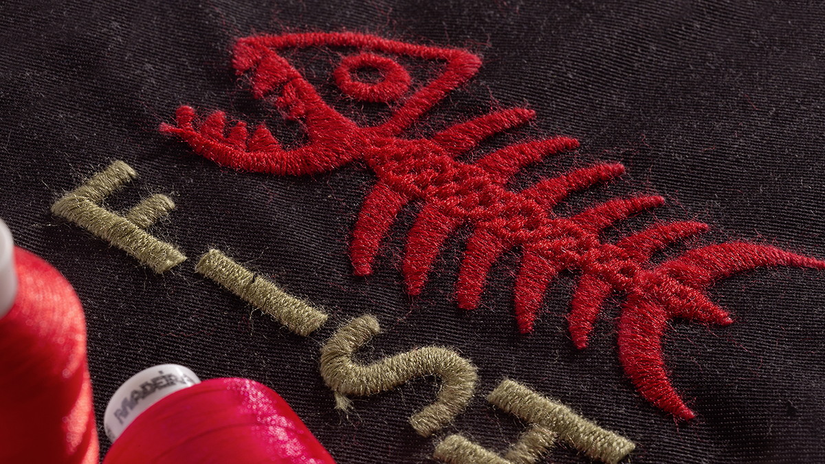 [Translate to Hongkong (Englisch):] Wool embroidery design